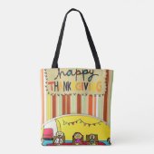 Canvas tas Thanksgiving (Achterkant)