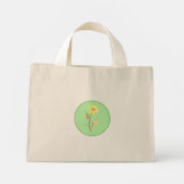 Canvas tas Tiny tas Cool Eco Style Design (Achterkant)