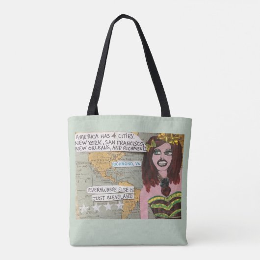 Canvas tas, tote bag (Achterkant)