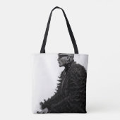 Canvas tas. tote bag (Achterkant)