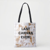 CANVAS TAS! TOTE BAG (Voorkant)