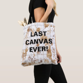 CANVAS TAS! TOTE BAG
