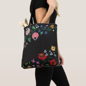 canvas tas - Traditionele Hongaarse bloem (Dichtbij)