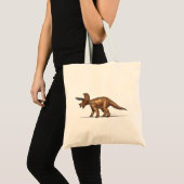 canvas tas Triceratops Dinosaur (Voorkant (product))