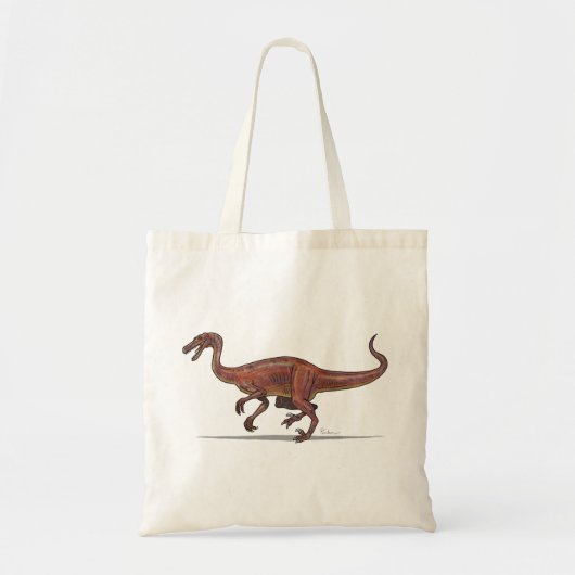 canvas tas Troodon Dinosaur (Voorkant)