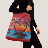 Canvas tas - Tropisch eiland (Dichtbij)