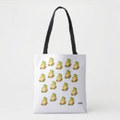 Canvas tas: Tropisch fruit Tote Bag (Voorkant)