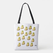 Canvas tas: Tropisch fruit Tote Bag (Achterkant)