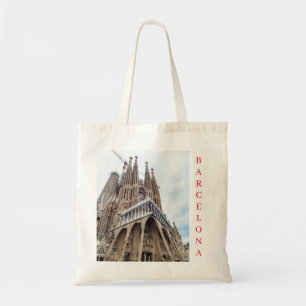 Canvas tas uitzicht Barcelona Sagrada Familia