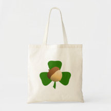 Canvas tas van Acorn en Shamrock
