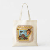 Canvas tas van Arkansas (Achterkant)