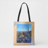 canvas tas van barcelona (Voorkant)