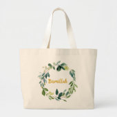 Canvas tas van Bismillah, islamitisch, moslim (Voorkant)