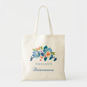 Canvas tas van Blauw en pekel