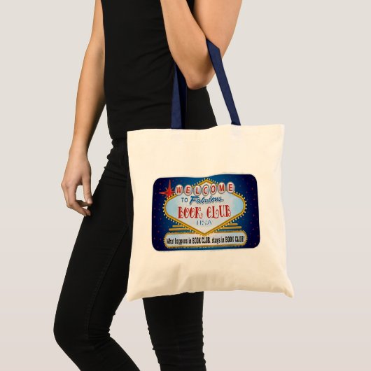 Canvas tas van boekenclub (Voorkant (product))