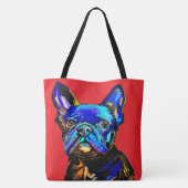 Canvas tas van Bulldog (Achterkant)
