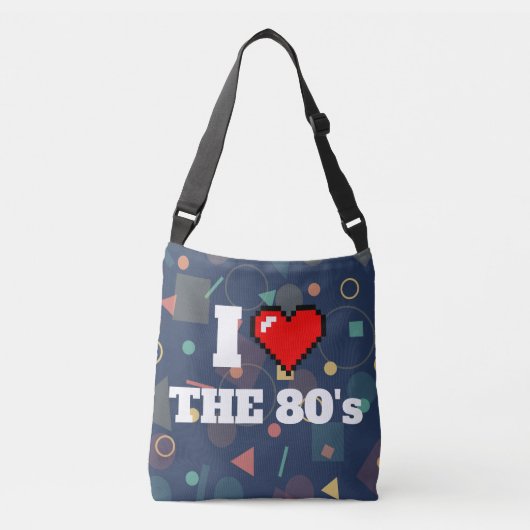 Canvas tas van de 80e liefde (Voorkant)