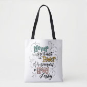 Canvas tas van de ambachtsman - Funny Quote (Voorkant)