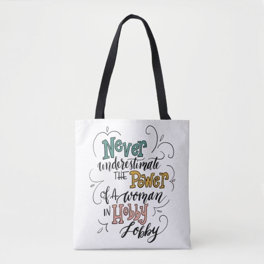 Canvas tas van de ambachtsman - Funny Quote (Voorkant)