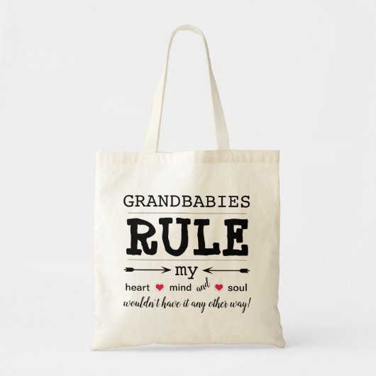 canvas tas van de begroting (Voorkant)