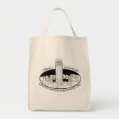 Canvas tas van de buurtvereniging Waldo Tower (Voorkant)