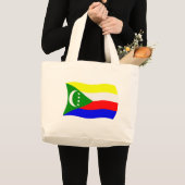 Canvas tas van de Comoren Vlag (Voorkant (product))