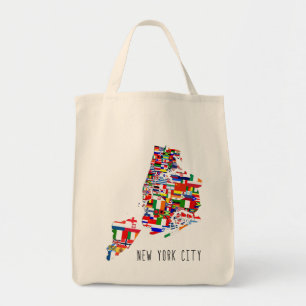 Canvas tas van de Flags in de buurt van New York