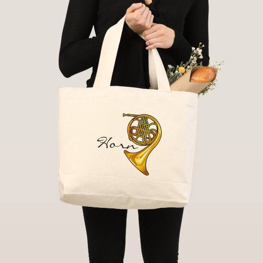 Canvas tas van de Franse Hoorn (Voorkant (product))