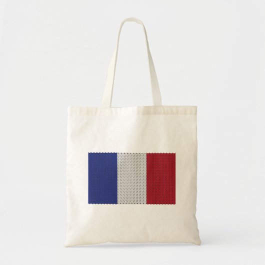 Canvas tas van de Franse vlag van Cool Knoned (Voorkant)