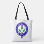 Canvas tas van de Grand Rapids Scottish Society (Achterkant)