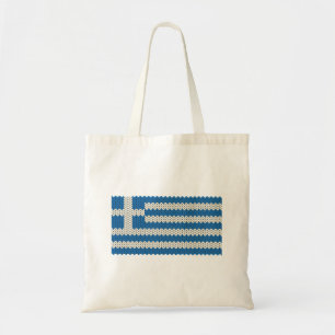 Canvas tas van de Griekse vlag van Cool Knits