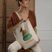 Canvas tas van de herfst van pompoen