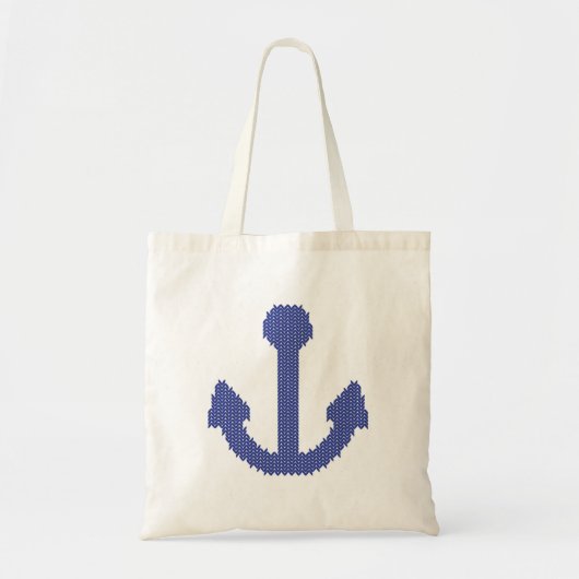 Canvas tas van de kustkonijnse marine Anchor (Voorkant)