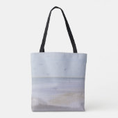 Canvas tas van de kuststrand van Shoreline Beach W (Achterkant)