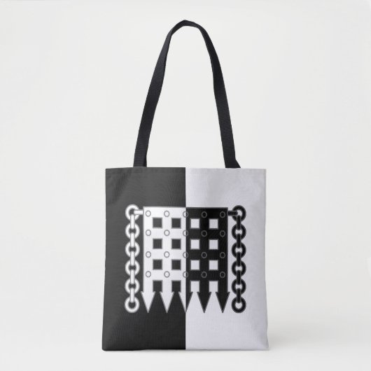 Canvas tas van de Lions Gate Populace Badge (Voorkant)