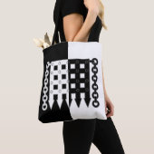 Canvas tas van de Lions Gate Populace Badge (Dichtbij)