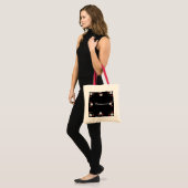 Canvas tas van de Rood- en Witte Rozen bruiloft (Voorkant (model))