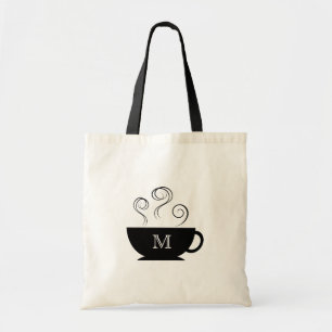 Canvas tas van de Steam Swirls van de Koffiebeker