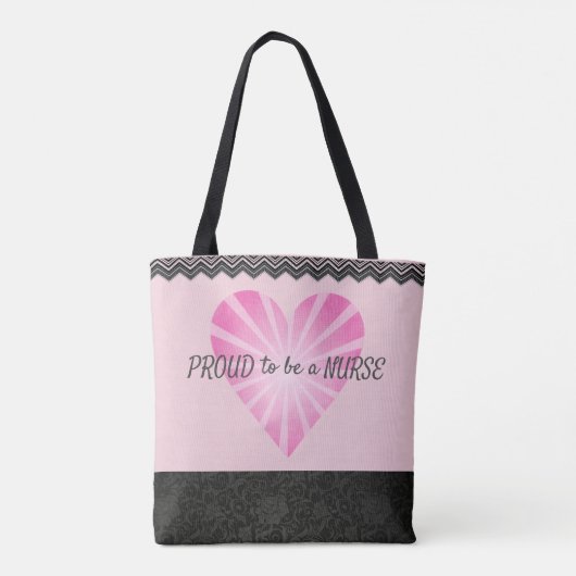 Canvas tas van de verpleegster (Achterkant)