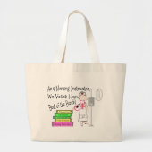 CANVAS TAS VAN DE VERPLETTERINGSINSTRUCTOR (Voorkant)