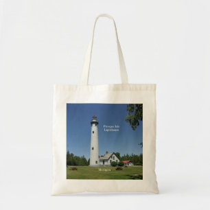 Canvas tas van de vuurtoren van Presque Isle
