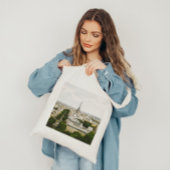 Canvas tas van de waterverf naar Parijs