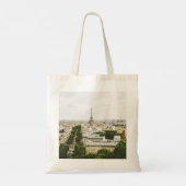 Canvas tas van de waterverf naar Parijs (Achterkant)