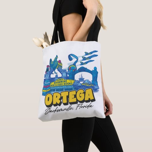 Canvas tas van de wijk Ortega (Dichtbij)