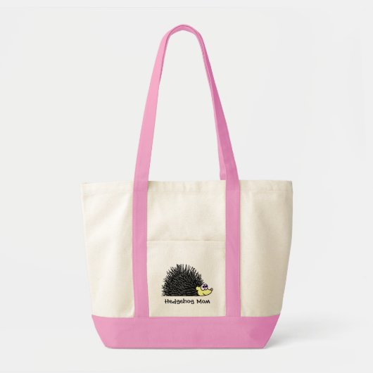 Canvas tas van Egel-mam (Voorkant)