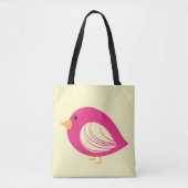Canvas tas van eigenkleurige koeienvogels (Voorkant)