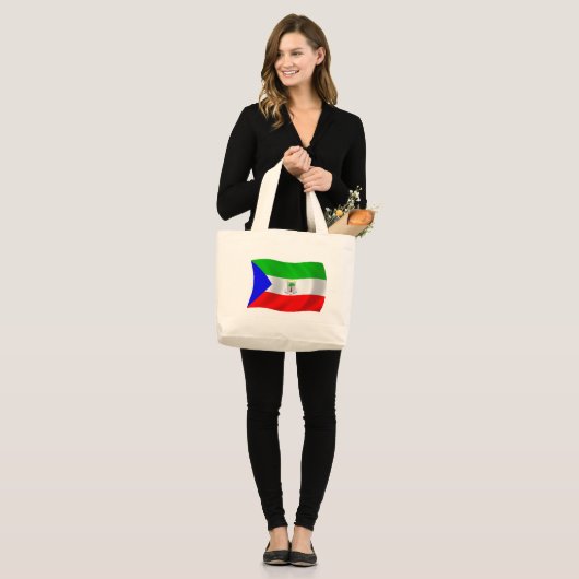 Canvas tas van Equatoriaal-Guinea (Voorkant (model))
