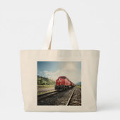 Canvas tas van Fabulous Locomotive (Achterkant)