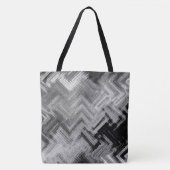 Canvas tas van geborsteld staal (Voorkant)