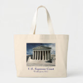 Canvas Tas van het Amerikaanse Hooggerechtshof (Voorkant)
